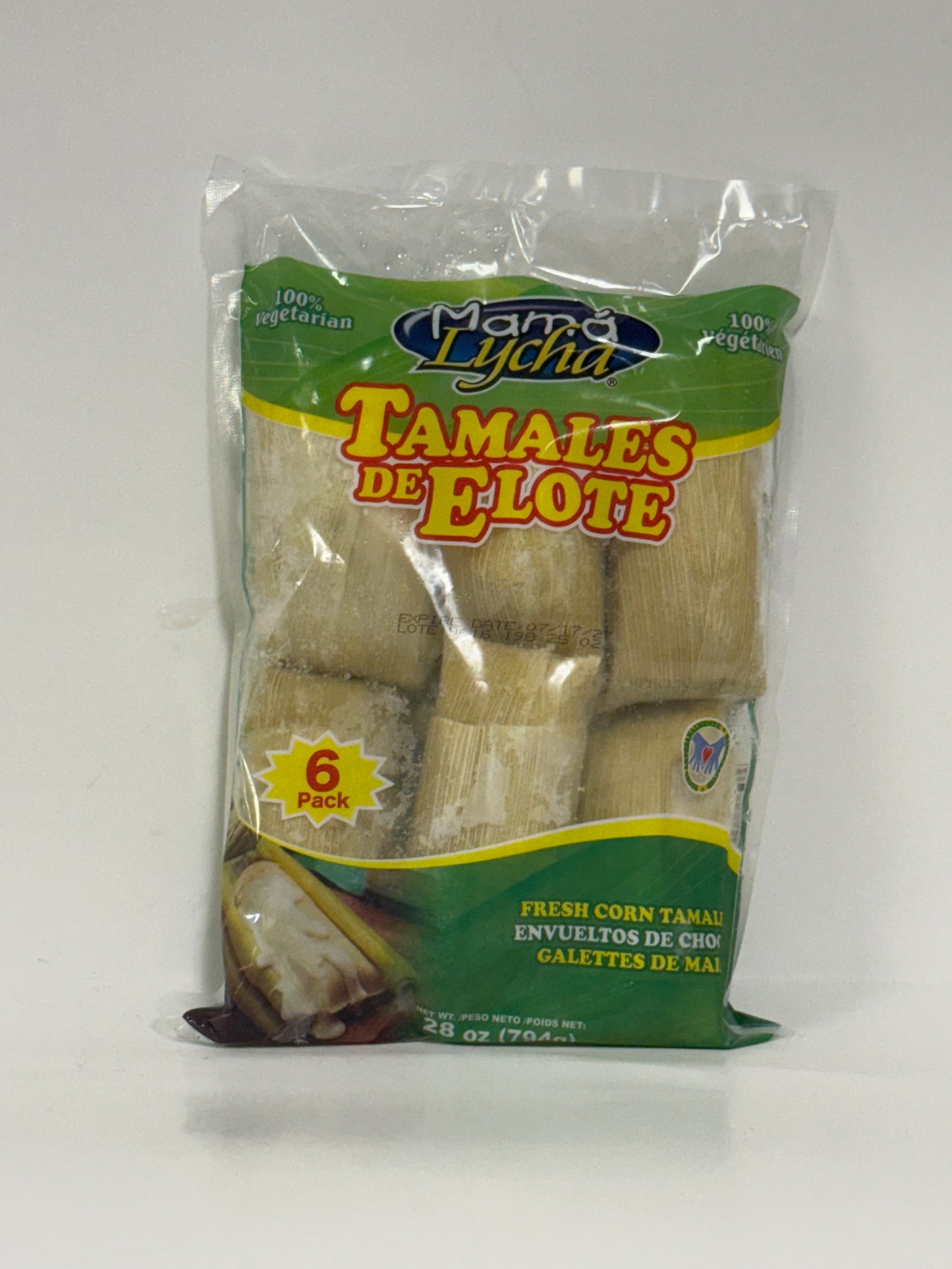 Tamales de elotes